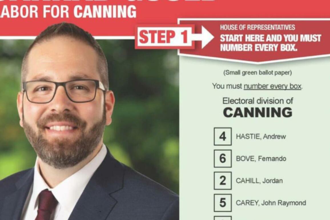 Labor alter how-to-vote card after preferencing antisemitic Legalise Cannabis Canning candidate