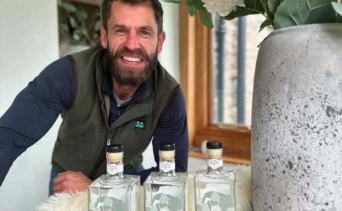 Kelvin and Liz Fletcher launch 'taste of the farm' gin using Peak District spring water and hedgerows