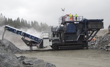  The Jonsson L160 primary crusher