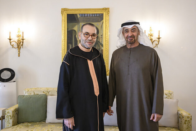 UAE President meets King Mohammed VI during private visit to Morocco
