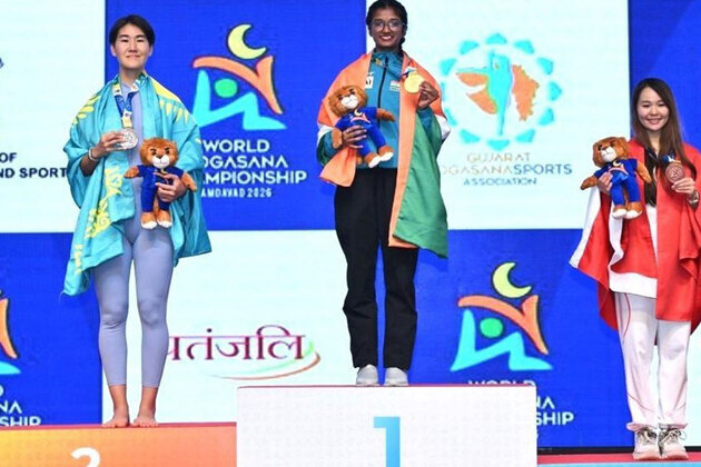 Gujarat's Heena Rajgor leads India's gold medal rush on penultimate day of World Yogasana Championships