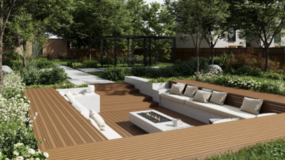 Ecoscape UK introduces a brand new capped composite deck board, without the capped prices