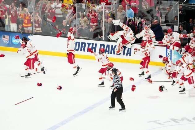 Denver rallies against Wisconsin to claim 11th national title