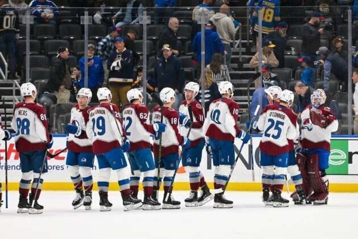 NHL roundup: Avalanche best Blues, seal No. 1 spot in West