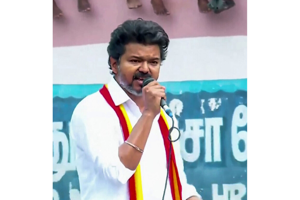 Tamil Nadu: TVK chief Vijay holds video conference with senior leaders after Karur stampede