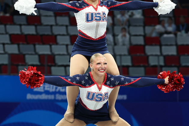 (SP)CHINA-CHENGDU-THE WORLD GAMES 2025-CHEERLEADING-POM DOUBLES (CN)