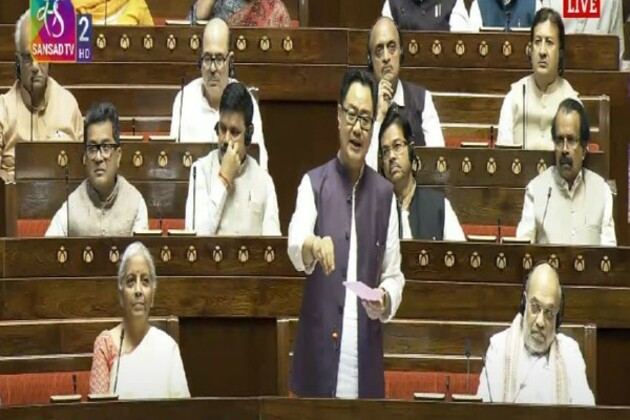 Opposition trying to mislead people on Waqf Amendment Bill, will benefit crores of Muslims: Rijiju in Rajya Sabha