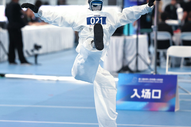 (SP)CHINA-BEIJING-WORLD HUMANOID ROBOT GAMES