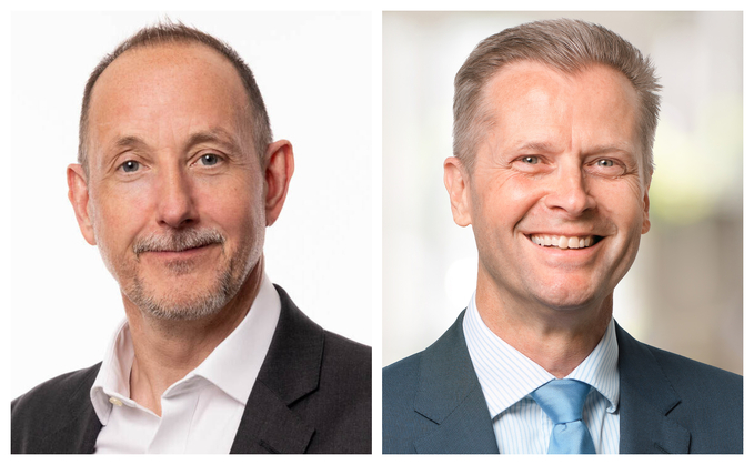 Clara Pensions' Simon True and Van Lanschot Kempen's Andre Keijsers