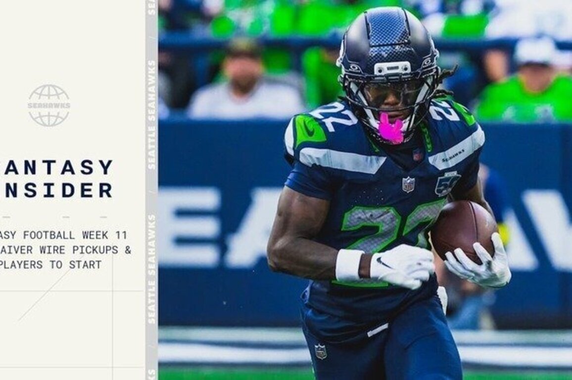 Fantasy Football Week 11 Guide: Top Starts And Waiver Wire Targets