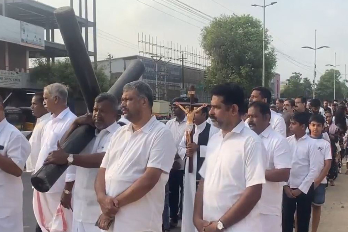 Devotion and reflection mark Good Friday at Churches in Imphal, Keralam, Tamil Nadu, Lucknow