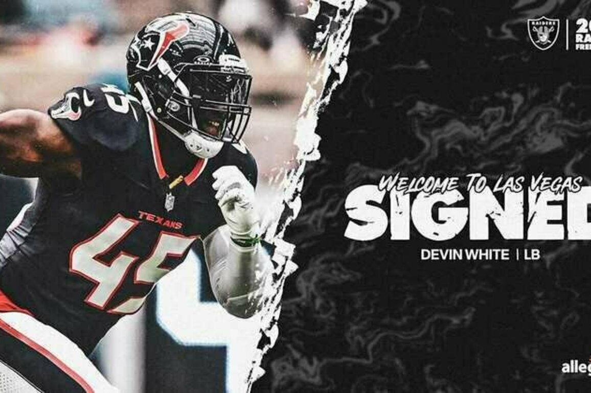 Raiders sign LB Devin White