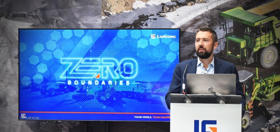 LiuGong UK sales director Harry Mellor