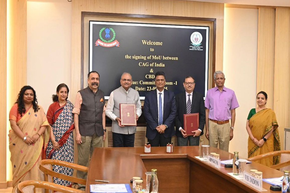 CAG and CBDT sign MoU to enhance operational effectiveness