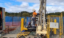 Drilling at Heemskirk. Credit: Stellar.