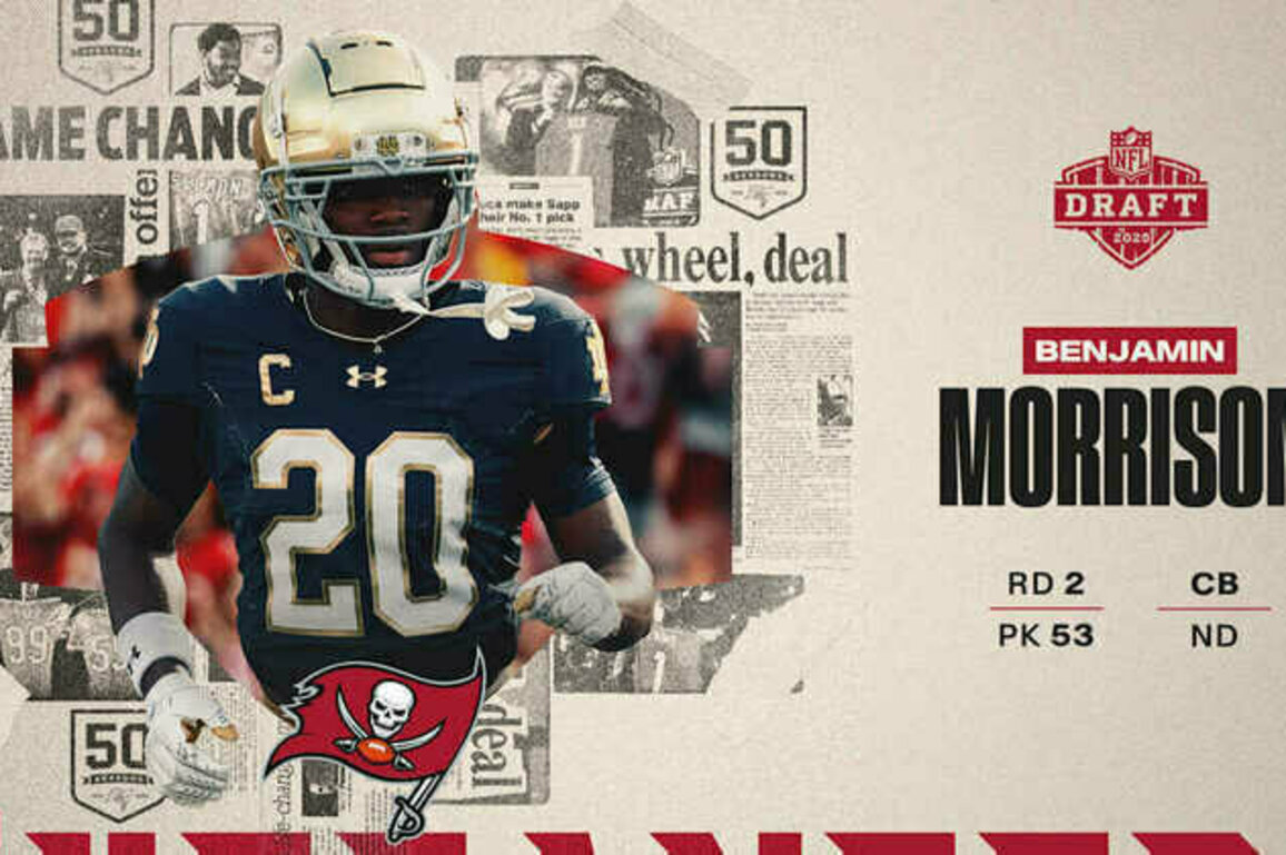 Bucs Pick Benjamin Morrison in the Second Round of the 2025 NFL Draft