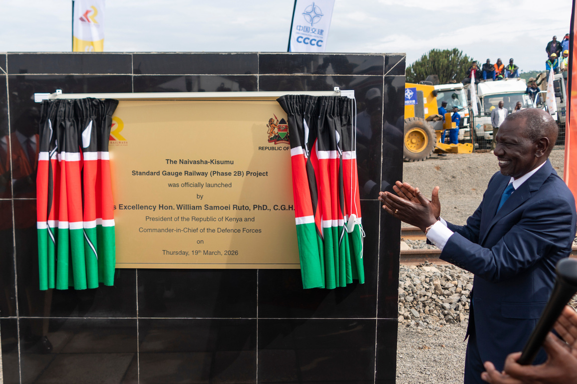 KENYA-CHINA-NAIVASHA-KISUMU-MALABA-RAILWAY-GROUNDBREAKING CEREMONY