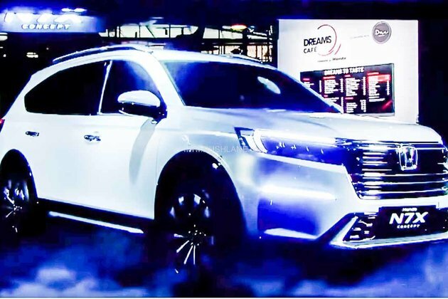 Honda N7X Concept SUV Debuts - Likely Rival To Alcazar, XUV700