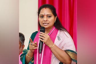 Telangana: BRS leader K Kavitha links CM Revanth Reddy's governance to "China phone," hails KCR's leadership