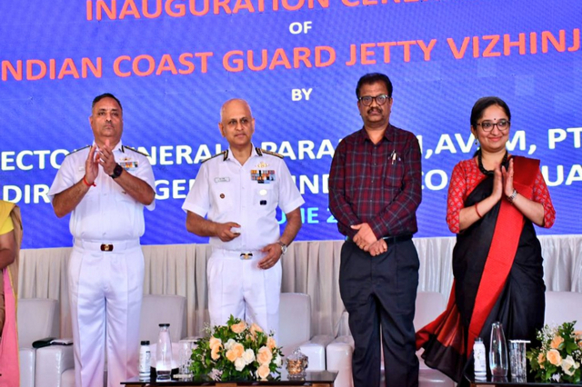 ICG unveils 76.7m advanced berth near Vizhinjam port to enhance Coastal surveillance