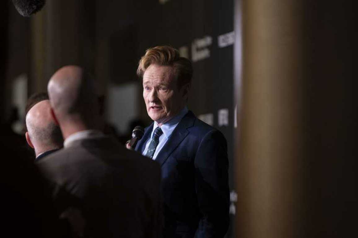 Conan O'Brien accepts Mark Twain Prize for humor