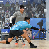(SP)CHINA-CHENGDU-THE WORLD GAMES 2025-RACQUETBALL-MEN'S SINGLES (CN)