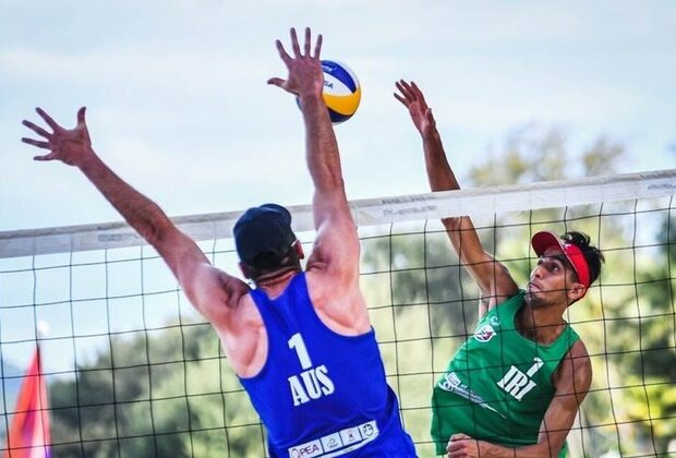 Iran 2nd at 2021 Asian Beach Volleyball Championship