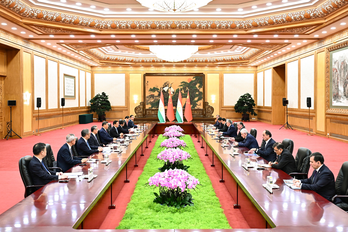 CHINA-BEIJING-XI JINPING-TAJIK PRESIDENT-MEETING (CN)