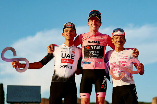 Team Emirates-XRG makes history with second overall at Giro d'Italia
