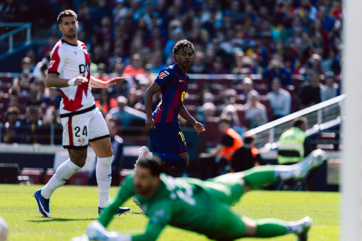 (SP)SPAIN-BARCELONA-FOOTBALL-LALIGA-FC BARCELONA VS RAYO VALLECANO