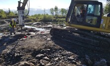  Bulk sampling at Granada gold mine