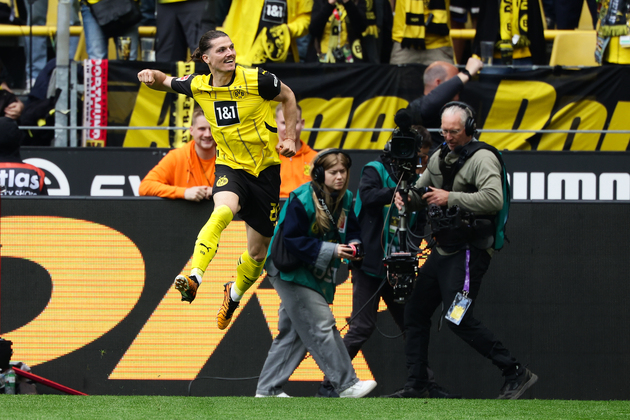 (SP)GERMANY-DORTMUND-FOOTBALL-BUNDESLIGA-DORTMUND VS HOLSTEIN KIEL