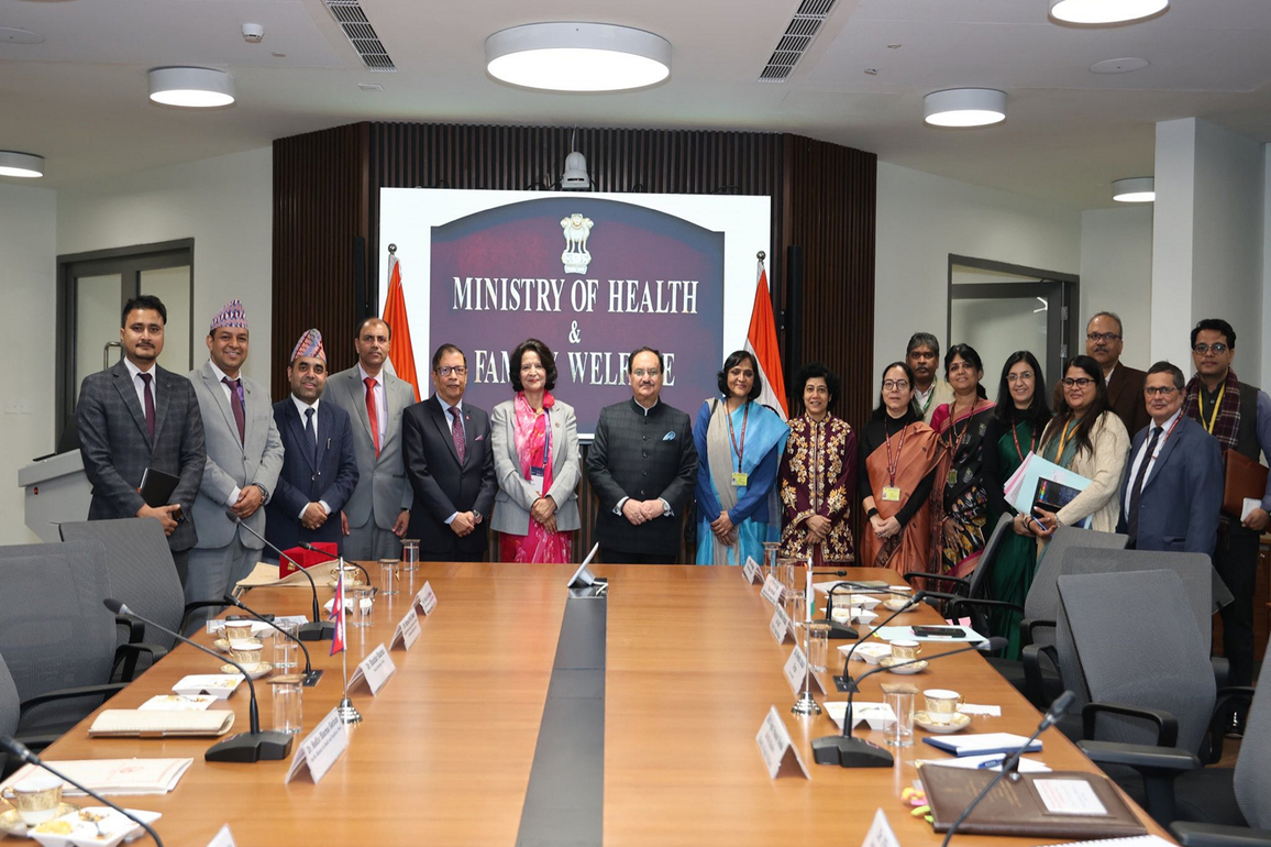 JP Nadda holds talks with Nepal counterpart on widening healthcare collaboration