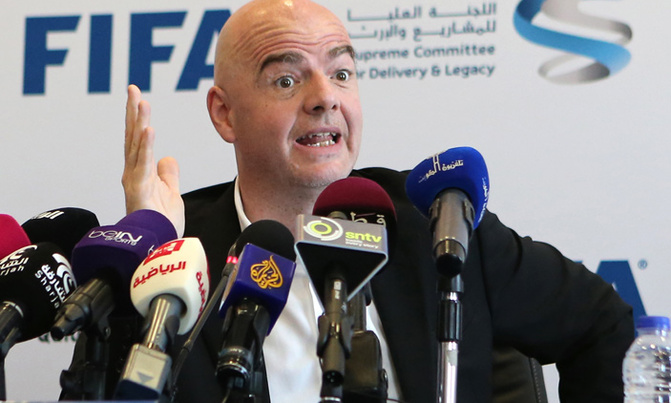 'FIFA are not world doping police' - Infantino 'FIFA are not world doping police' - Infantino