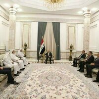 Iraqi President receives Arab Balloon Team