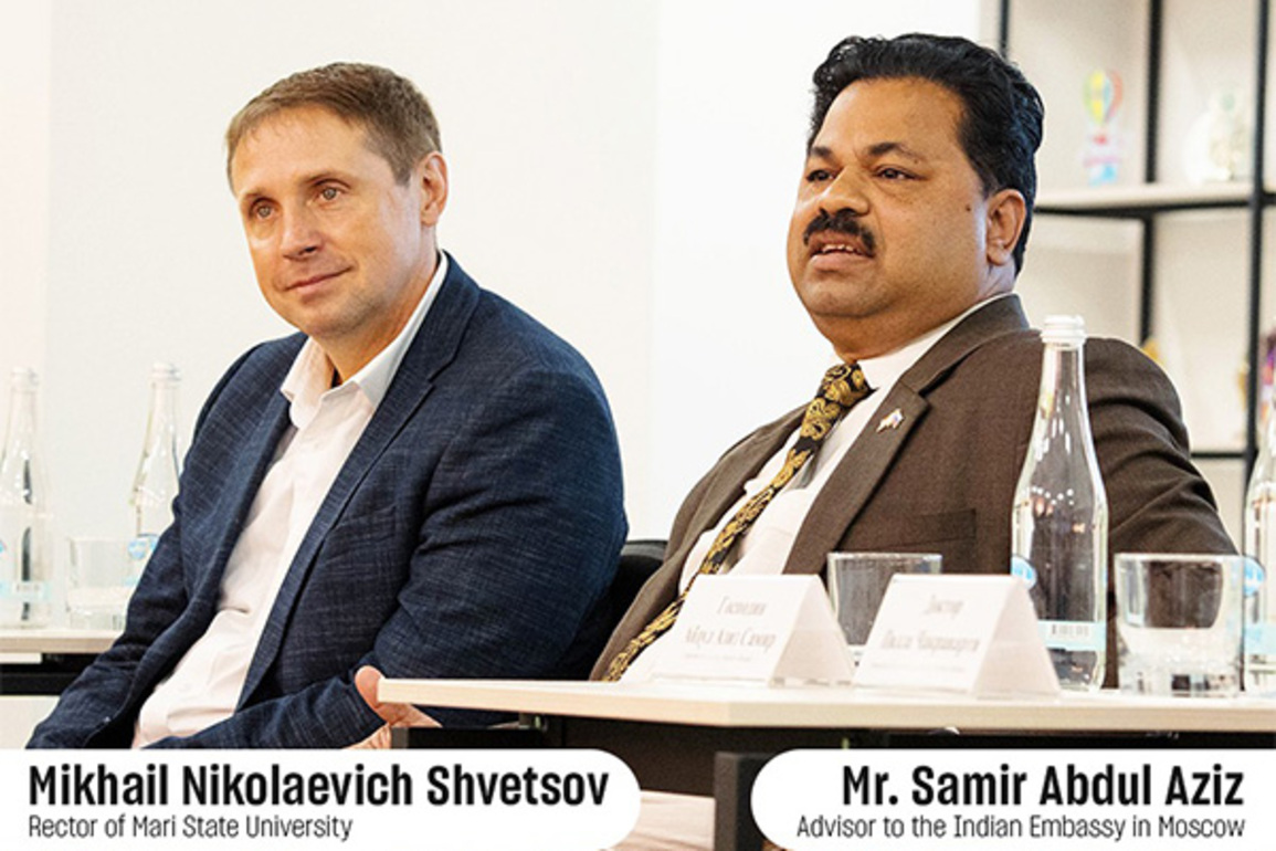 Mari State University had the honor to host Samir Abdul Aziz, Advisor to the Indian Embassy in Moscow