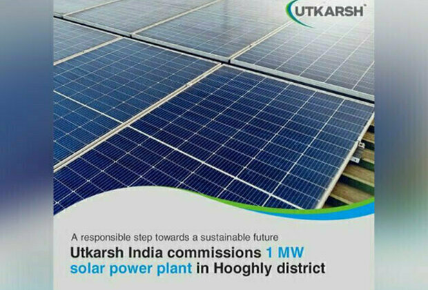 Utkarsh India Limited commissions a 1MW Solar Power Plant- in the Hooghly district of West Bengal