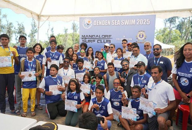 Karnataka swimmers shine at 2nd Den Den Sea Swimming Championship, clinching 51 Medals