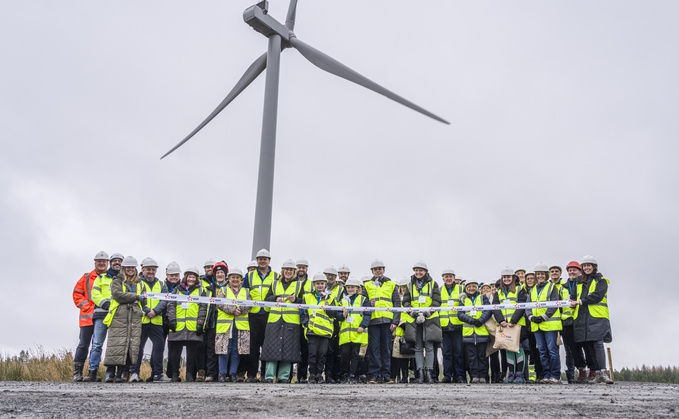 The West Benhar wind farm in Scotland opened in February 2024 | Credit: EDF Renewables UK