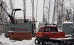  Winter drilling at Perron