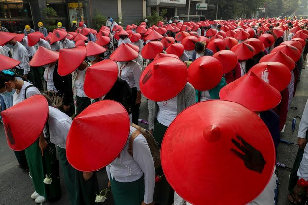 Another Day of Anti-Coup Protests in Myanmar Ends in Bloodshed