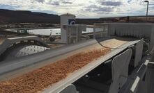 Boorara ore being fed into the Lakewood Mill.