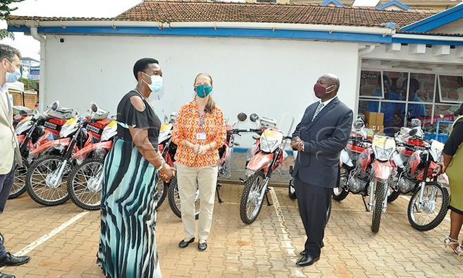 Govt receives motorcycles to respond to cases of child abuses Govt receives motorcycles to respond to cases of child abuses