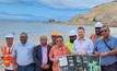  Front row (left to right): Musje Werror (registered mine manager), Varigini Badira (SEZA chairman), Philip Leo (acting chief of staff to the PNG Prime Minister’s Office), Hon. Sir Ano Pala (PNG minister for mining) Paul Mulder (Mayur managing director), Vera Raga (Board Director, SEZA)