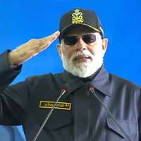 "Towering symbol of Aatmanirbhar Bharat": PM Modi celebrates Diwali on board INS Vikrant, underscores goal of making India among world's top defence exporters