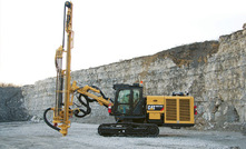 Cat MD5150C track drill launched