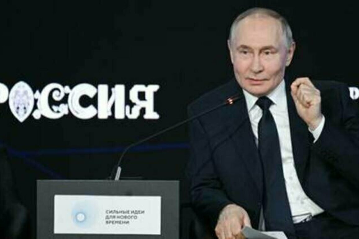 Putin suggests 'fashionable trend' in Russia