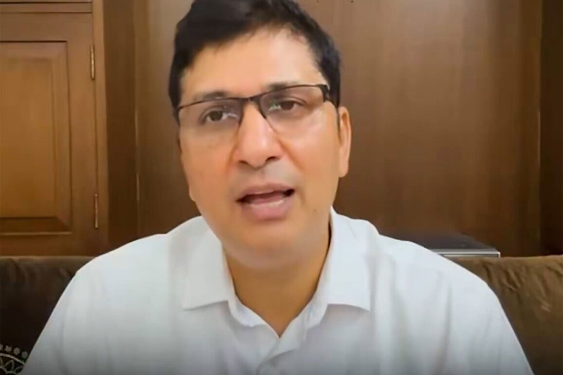 "If Delhi has plenty of water, why does BJP Govt need borewell water?" says AAP's Delhi State President Saurabh Bharadwaj