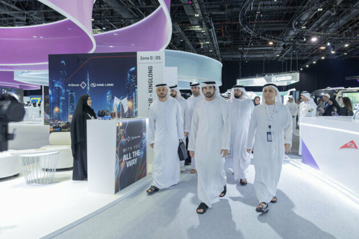Hamdan bin Mohammed inaugurates Dubai World Self-Driving Transport Exhibition