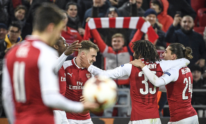 Arsenal face Atletico Madrid in Europa League semi-final Arsenal face Atletico Madrid in Europa League semi-final